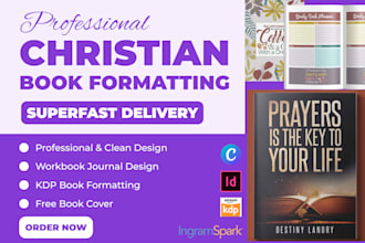 do kdp christian book formatting memoir paperback formatting, book cover design