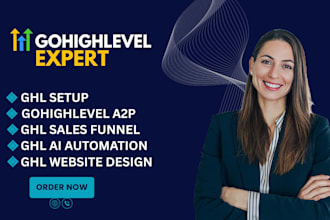 gohighlevel website ghl a2p automation gohighlevel sales funnel ghl white label
