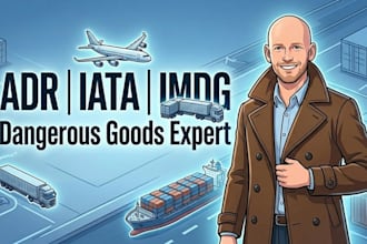 be your expert adr, iata, and imdg dangerous goods consultant for
