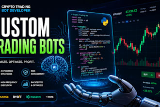 build a custom automated trading bot for mexc, binance, or mt5
