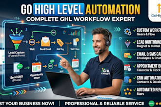 gohiglevel automation, gohighlevel workflow, ghl automation, go high level