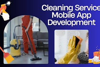 design, build house cleaning and home service petcare apps with booking features