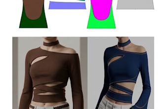 do autocad technical drawing and garment pattern making