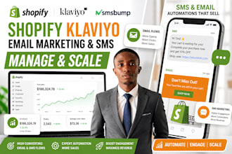 manage and scale your shopify klaviyo email marketing and SMS flows