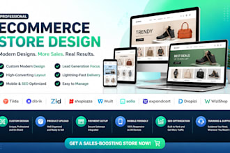 create expandcart zammit wuilt salla zid dropizi wizishop website store design