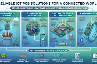 design reliable iot pcbs for sensor smart home low power mcu and wearable device