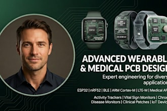 design health monitoring device, fitness tracker, iot and medical devices