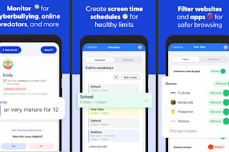 develop parent control app, parent control software school management portal
