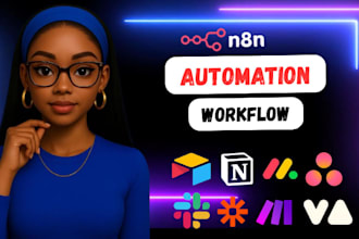 build n8n and make automation, ai agents, workflows and API integrations