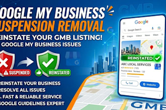 fix gmb suspension and reinstate google business profile fast