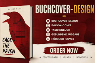 buchcover design, ebook cover, KDP buchcover