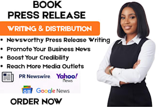 distribute press release book press release PR distribution public relations