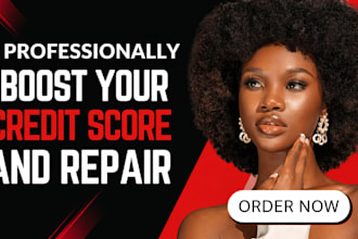 boost your credit score and repair your credit report professionally