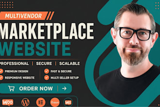 build multi vendor ecommerce marketplace with dokan pro or woocommerce website