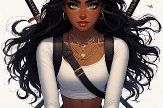 generate high quality ai art and characters