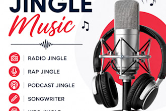produce jingle music, radio jingle, rap jingle, podcast jingle, songwriter, kids