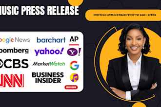 do music press release writing and distribution