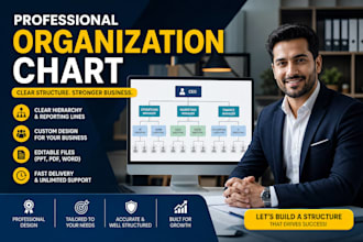 create professional organization chart, org structure and hierarchy
