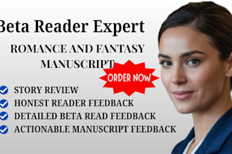 beta read, alpha reader, romance fantasy beta reader