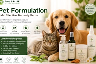 develop a veterinary safe soothing cream for dogs and cats skin care for ca wa