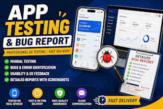 do app testing website testing, 12 tester, android app testing