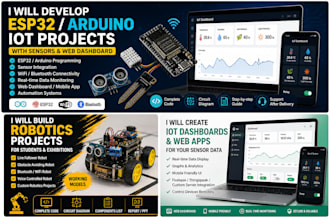 design and prototype iot projects using arduino esp32 and sensors