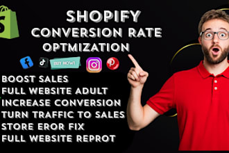 do shopify conversion rate optimization cro to increase sales and revenue