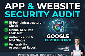 perform a professional security audit and rls validation