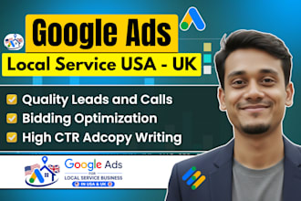 setup google ads for local business in USA and UK
