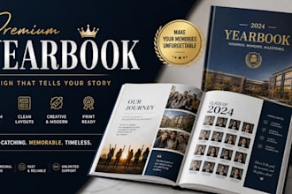 design premium magazine layout catalogue booklet newsletter and year book