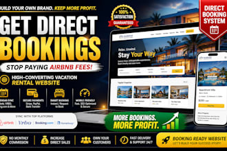airbnb website, vacation rental, vacation website, rental website, booking site