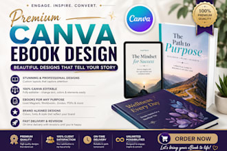 canva ebook, course ebook canva, canva ebook design, real estate ebook