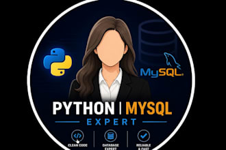 do your projects on python , mysql databases
