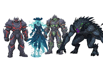 create character design or illustration