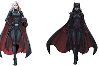 create character design or illustration