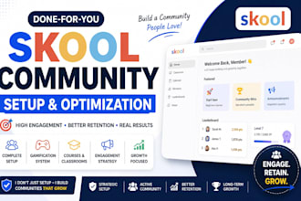 do skool community setup skool community manager for engagement and retention