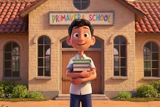 create 3d pixar style 3d pixar ai animation 3d pixar cartoon