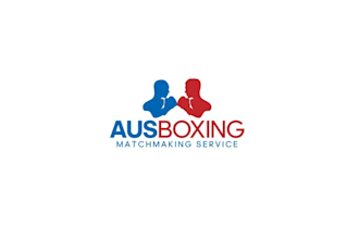 design boxing matchmaking service logo