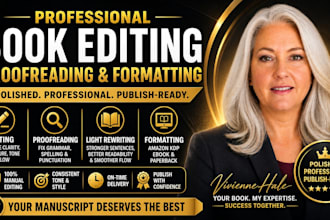 developmental editor romance proofread self help format memoir kindle publishing