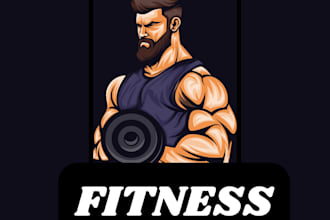 design professional gym and fitness logo