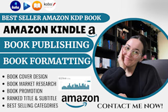format and publish your book on amazon KDP ready to sell