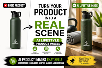 create ai lifestyle product images that sell