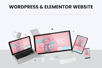 professional wordpress and elementor website high converting business sites