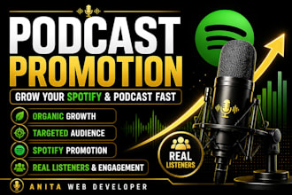 do podcast promotion spotify promotion and podcast marketing growth fast