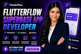 do flutterflow superbase app developer, flutterflow io, flutterflow firebase app