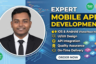 develop professional mobile app for android ios