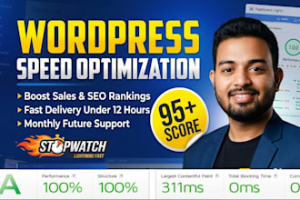 do increase wordpress speed optimization for  google page speed insights gtmetri