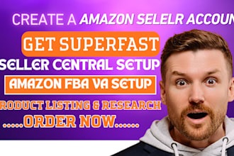 set up an amazon seller account for all country amazon seller central setup