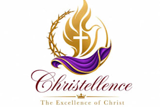 create a high quality christellence or family christ logo