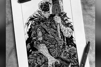 do manga art and digs art and also photo editing